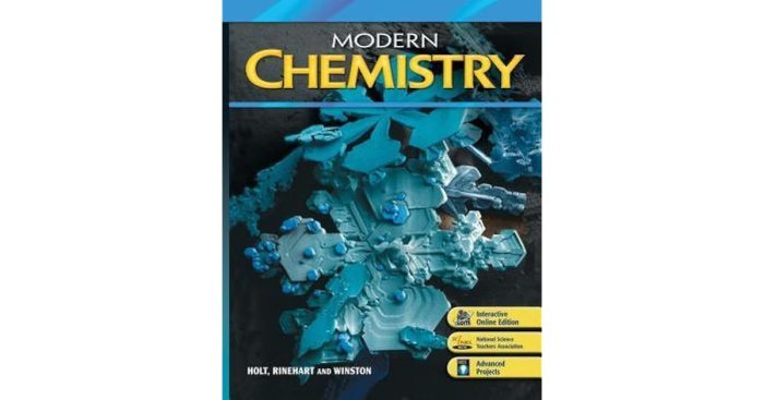 Modern chemistry holt rinehart and winston